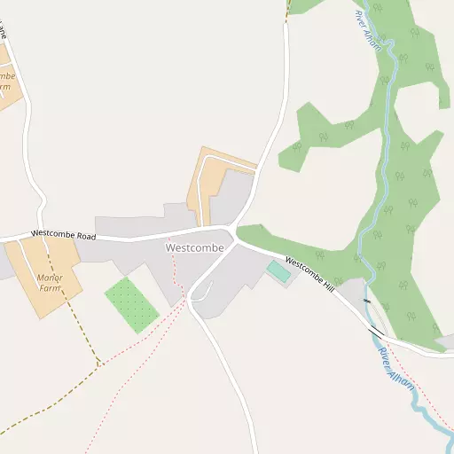 Map of Westcombe