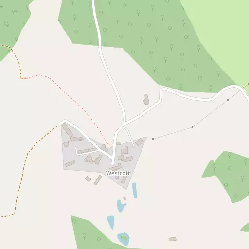Map of Westcott