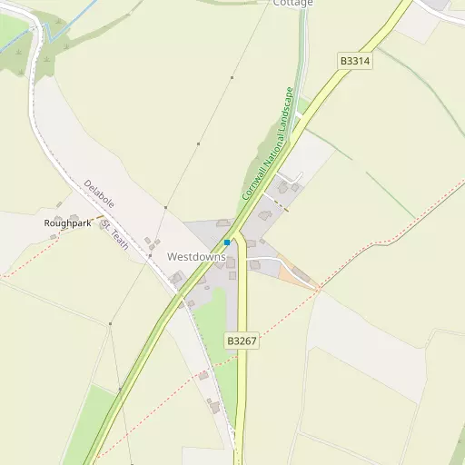 Map of Westdowns