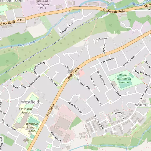 Map of Westfield