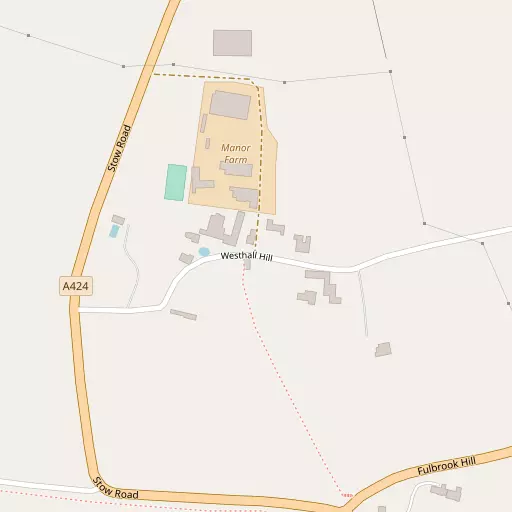 Map of Westhall Hill