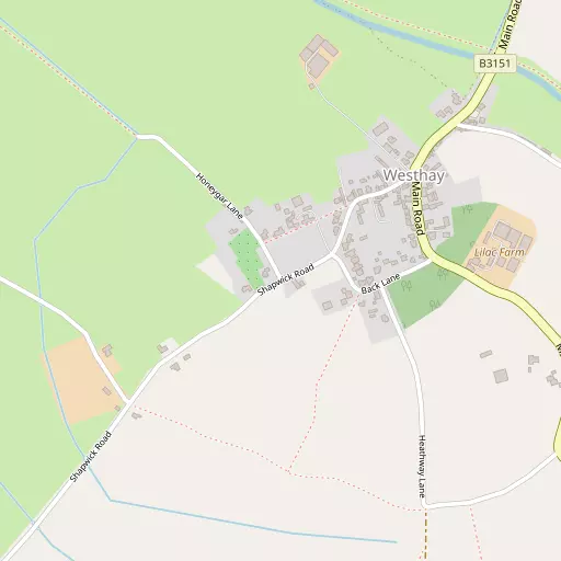 Map of Westhay