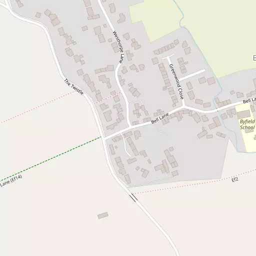 Map of Westhorp