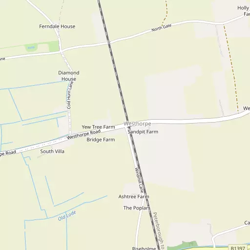 Map of Westhorpe