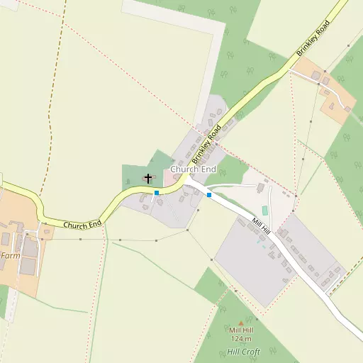 Map of Weston Colville