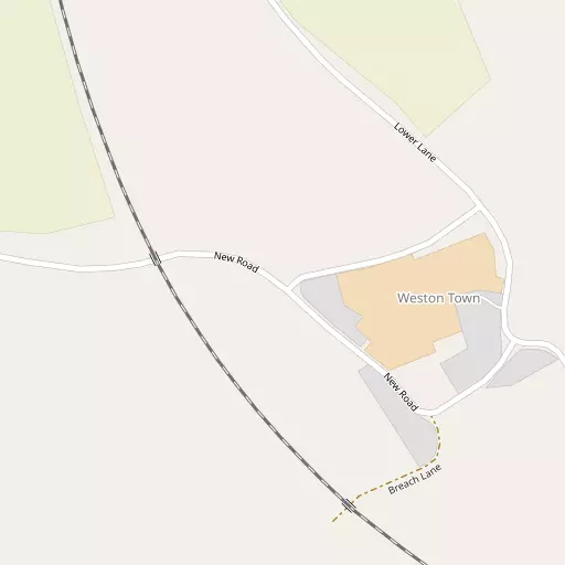 Map of Weston Town