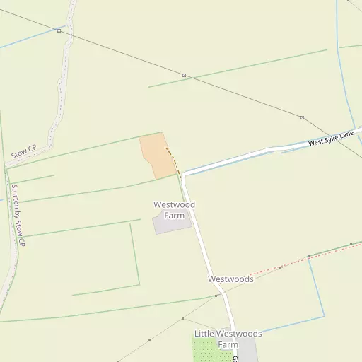 Map of Westwoods