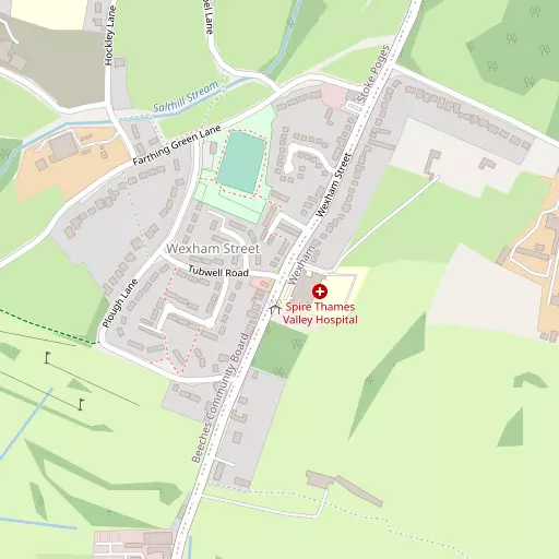 Map of Wexham Street