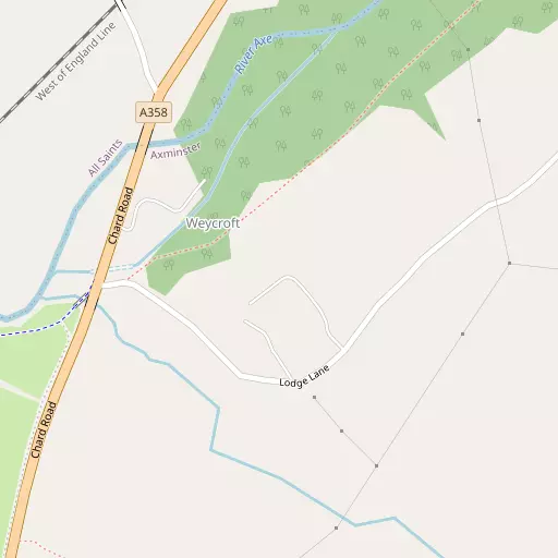 Map of Weycroft