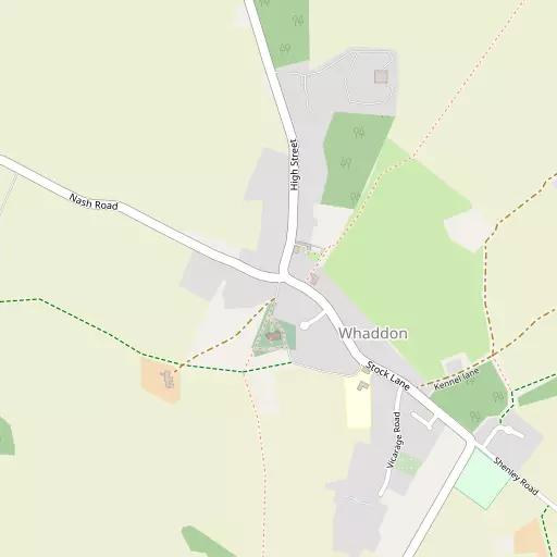 Map of Whaddon