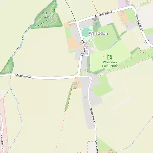 Map of Whaddon