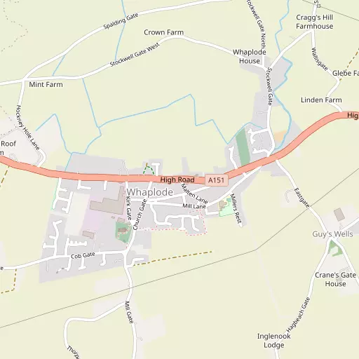 Map of Whaplode