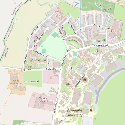Map of Wharley End