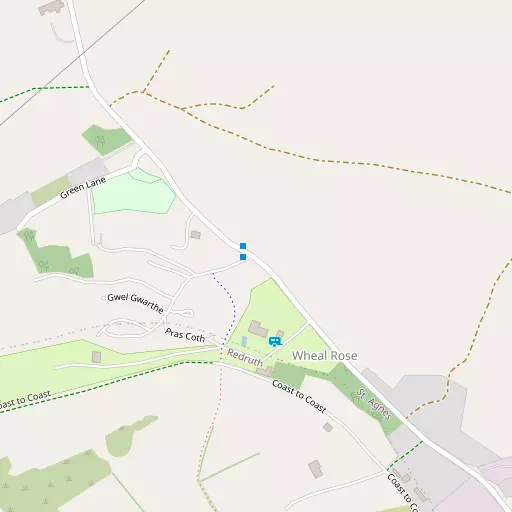 Map of Wheal Rose
