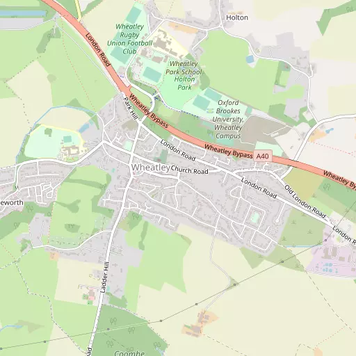 Map of Wheatley