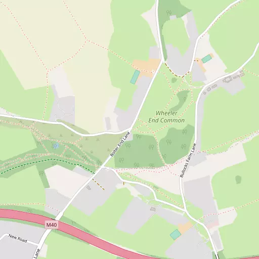 Map of Wheeler End