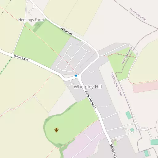 Map of Whelpley Hill