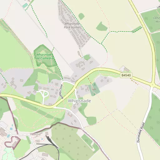 Map of Whipsnade