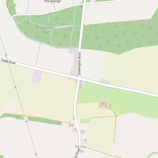 Map of Whisby