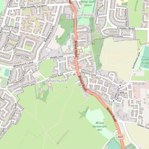Map of Whitchurch