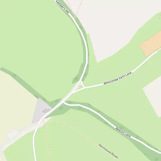 Map of Whitcombe