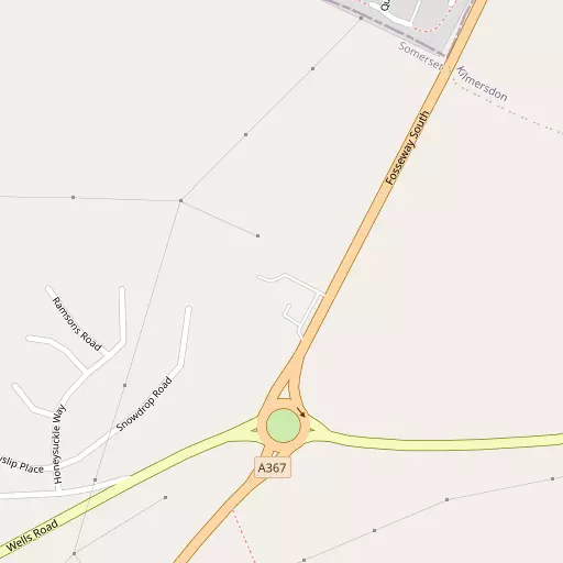 Map of White Post