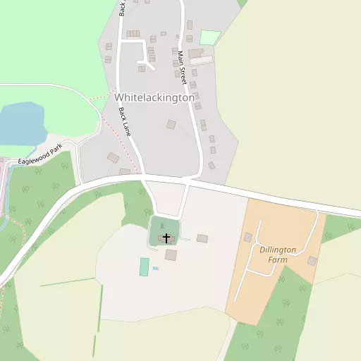 Map of Whitelackington