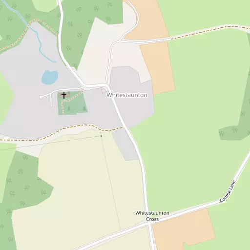 Map of Whitestaunton