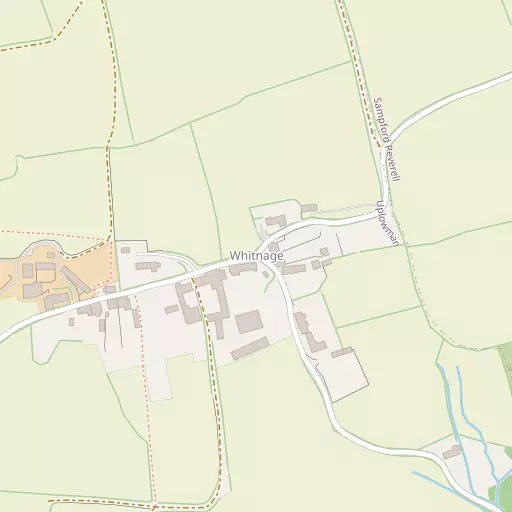 Map of Whitnage