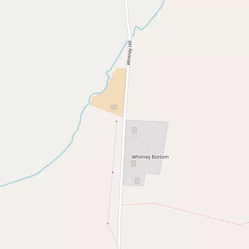 Map of Whitney Bottom