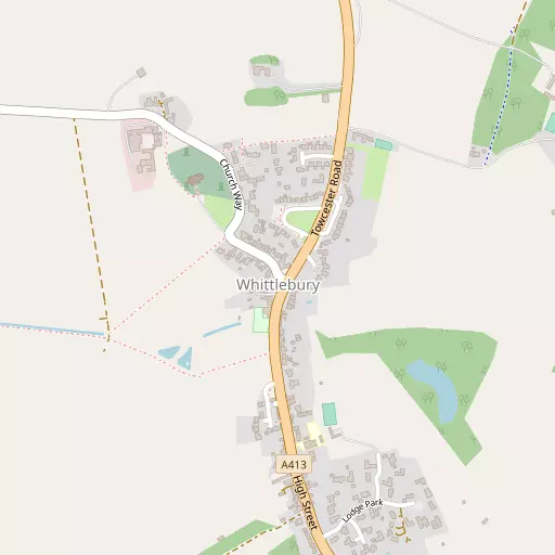 Map of Whittlebury