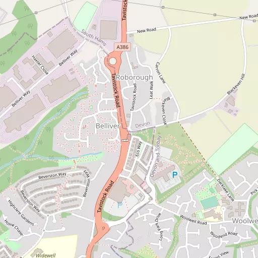 Map of Widewell