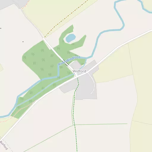Map of Widford