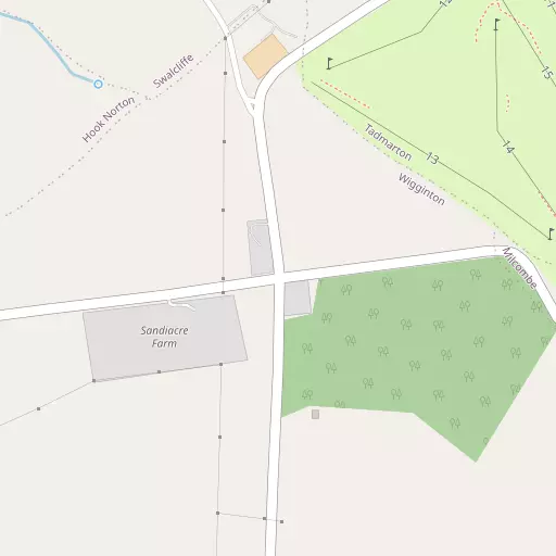 Map of Wigginton Heath