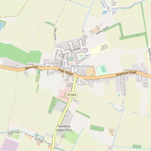 Map of Wilburton