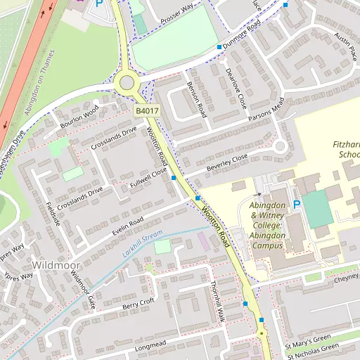 Map of Wildmoor