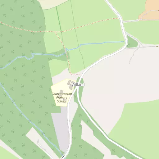 Map of Willand