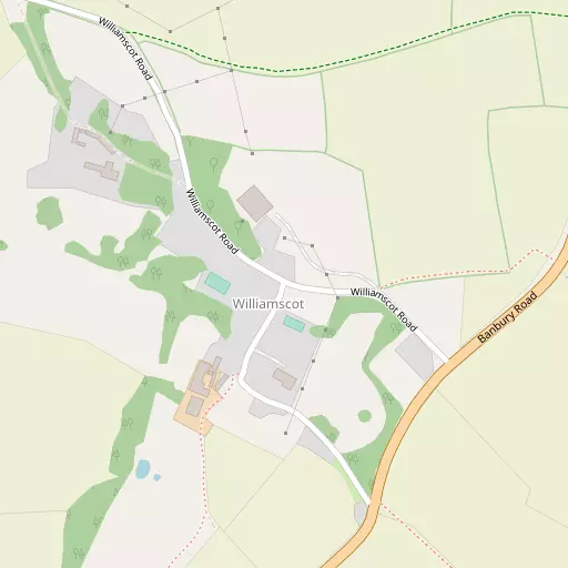 Map of Williamscot