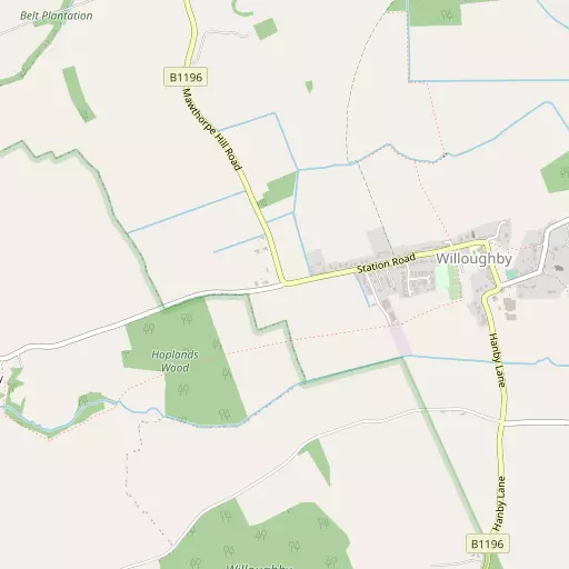 Map of Willoughby