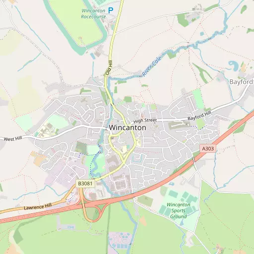 Map of Wincanton