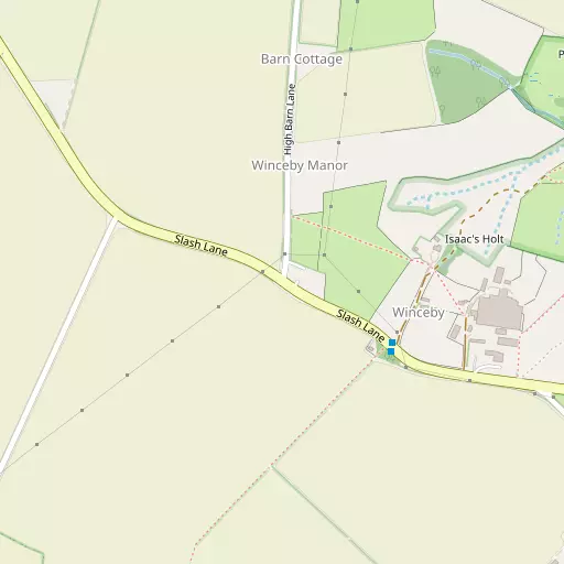 Map of Winceby