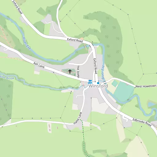 Map of Winsford