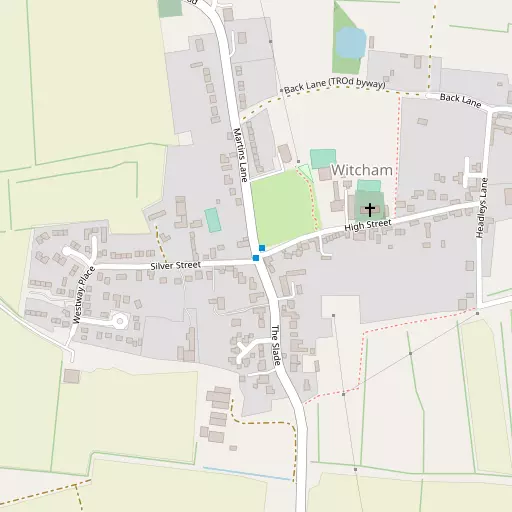 Map of Witcham