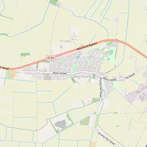 Map of Witchford