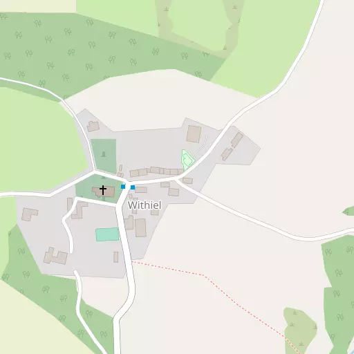 Map of Withiel