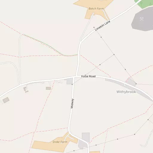Map of Withybrook