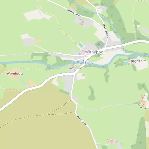 Map of Withypool