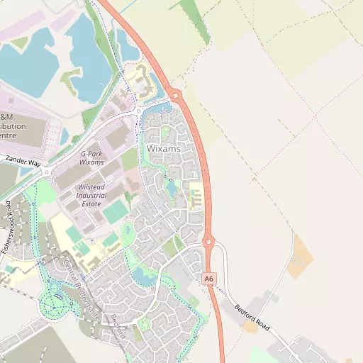Map of Wixams