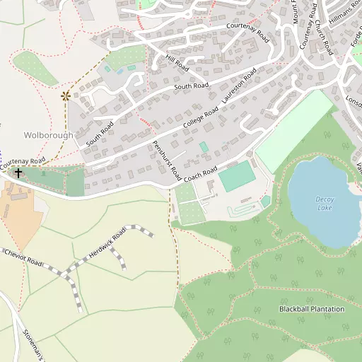 Map of Wolborough