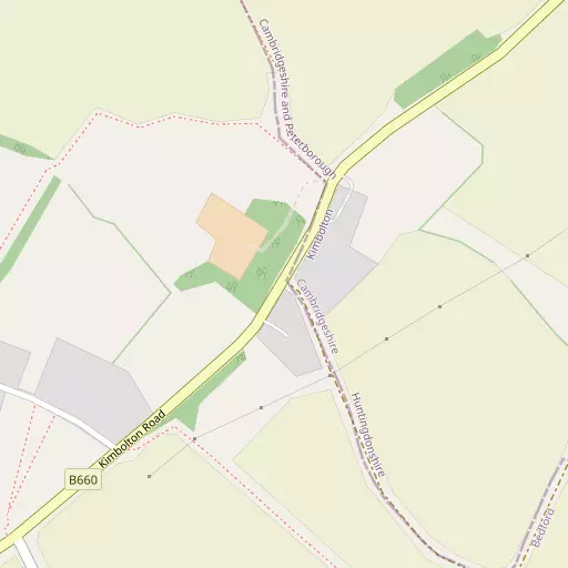 Map of Wood End